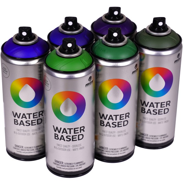 MTN Water Based "Sixpack Flying Gang Tones" (6x400ml)
