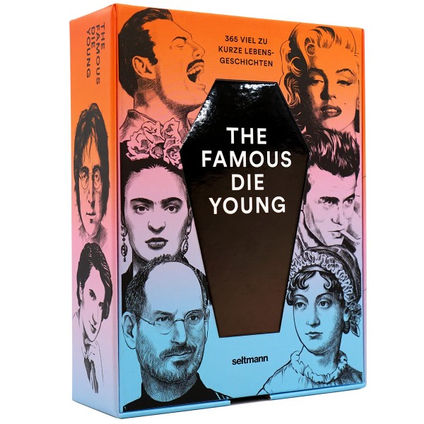 Kalender "The Famous Die Young" Tagesabreißkalender