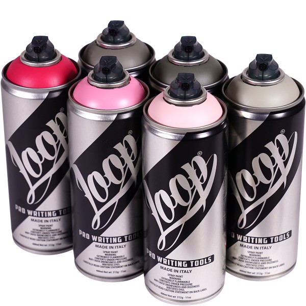 Loop "Multi Color Sixpack - Meat Cleaver Tones" (6x400ml)