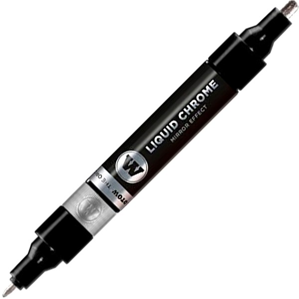 Molotow "Liquid Chrome Twin" Marker (1,5-4mm)