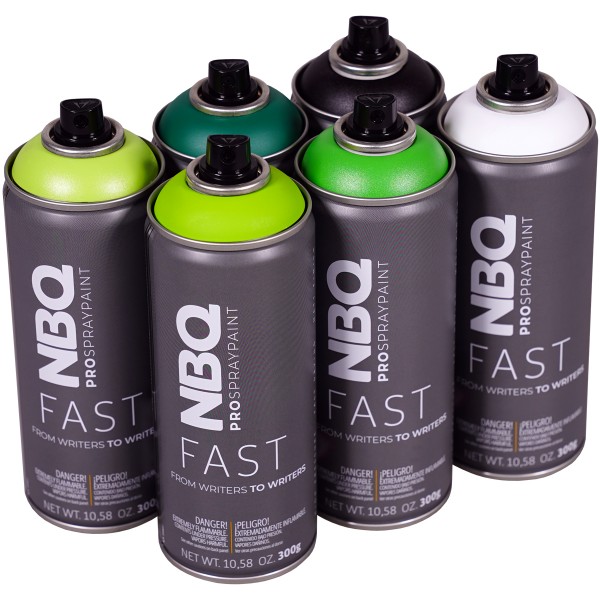 NBQ "New Fast" Sixpack Green (6x400ml)