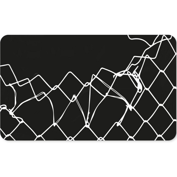 Mr. Eggshell Sticker "Fence Black" 50 Stk. (6x10cm)