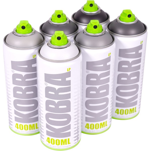 Kobra "New LP Sixpack Grey Tones" (6x400ml)