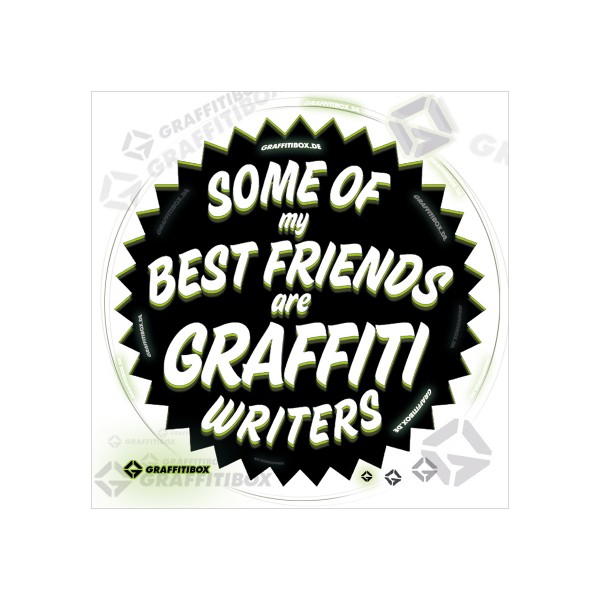 Super Deal "BEST FRIENDS" Gbox Sticker (6x6cm)