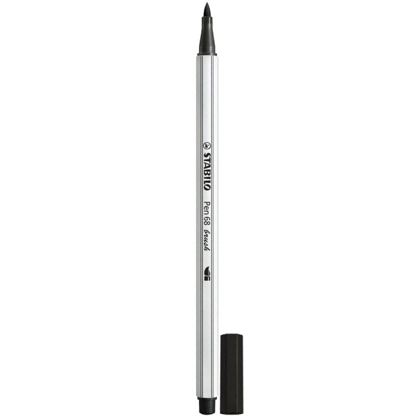 Stabilo "Filzstift Pen 68 Brush" Black