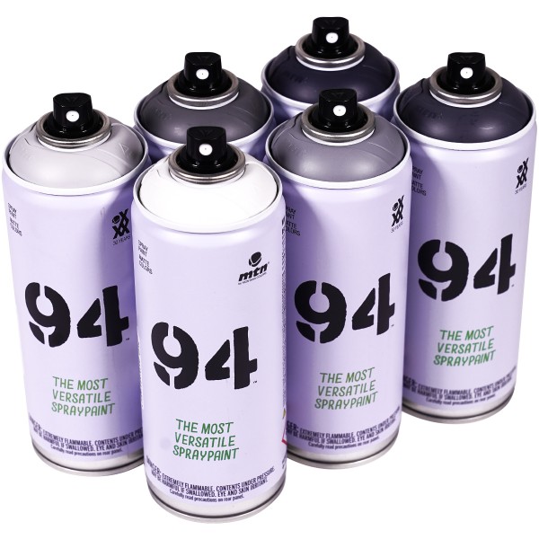 MTN 94 "Multi Color Sixpack - Rainy Day Tones" (6x400ml)