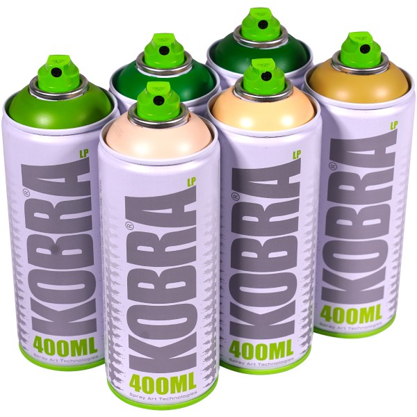 Kobra "New LP Sixpack Ivory Grass Tones" (6x400ml)