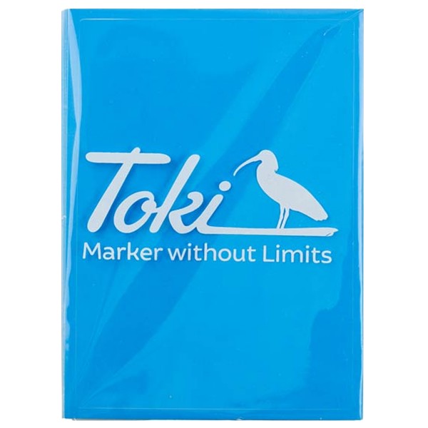 Toki Sticker "Cracker Eggshell" 50 Stk. (8x11cm) Blue