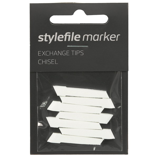 Ersatzfilze "Stylefile Marker Chisel Tip" - 7 Stk.