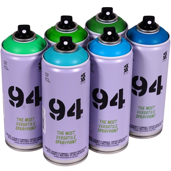 MTN 94 "Multi Color Sixpack - Healthy Tones" (6x400ml)