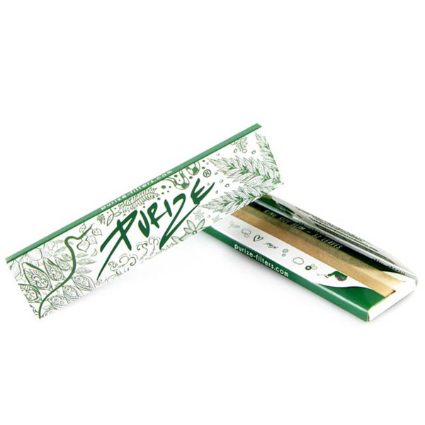 Purize Papers "King Size Slim Unbleached" - 32 Blättchen
