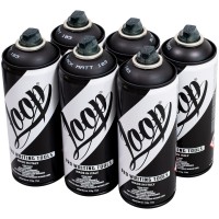 Loop "One Color Sixpack - Black Matt LP-103" (6x400ml)