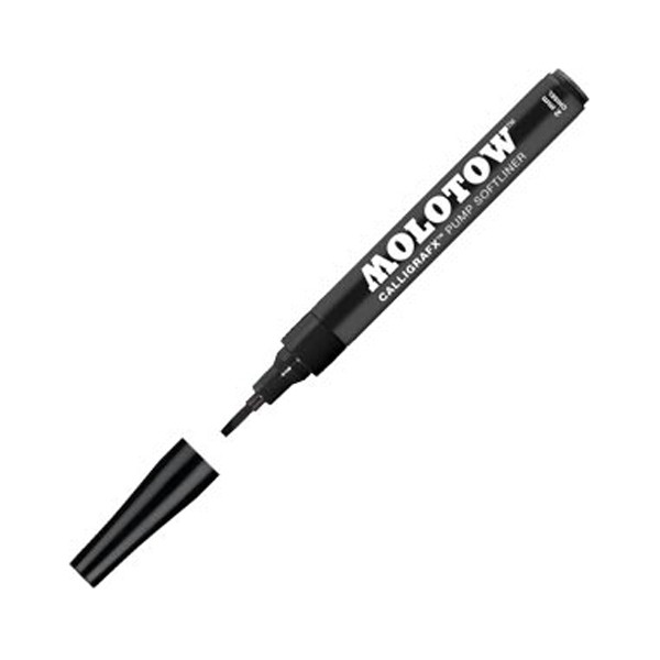Molotow "Calligrafx" Softliner Chisel Tip (1-2mm) - Black