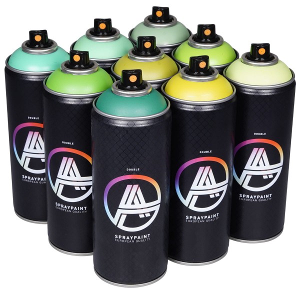Double A "Green Heat - 9er Set" (9x400ml)
