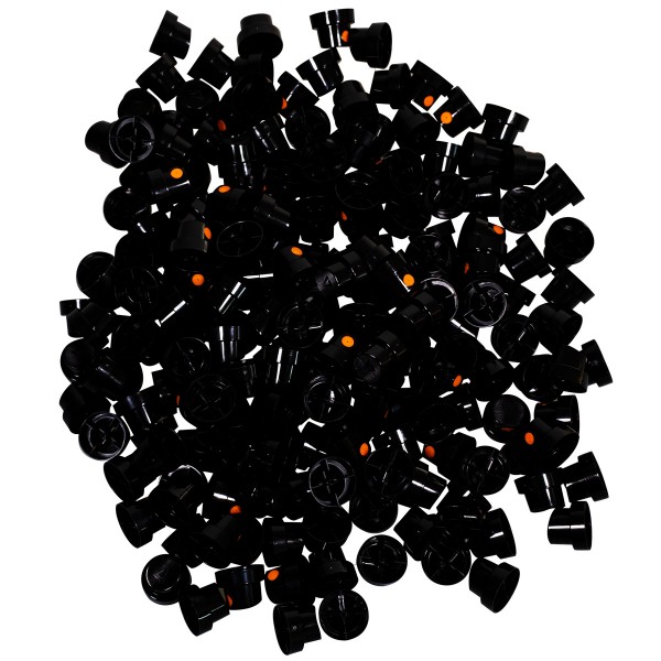 MTN "Hardcore Medium Cap" Black/Orange 200er Pack