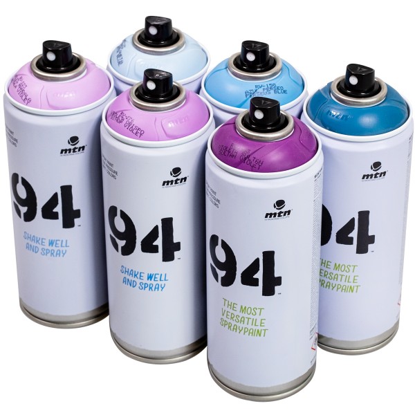 MTN 94 "Multi Color Sixpack - Fairy Tones" (6x400ml)