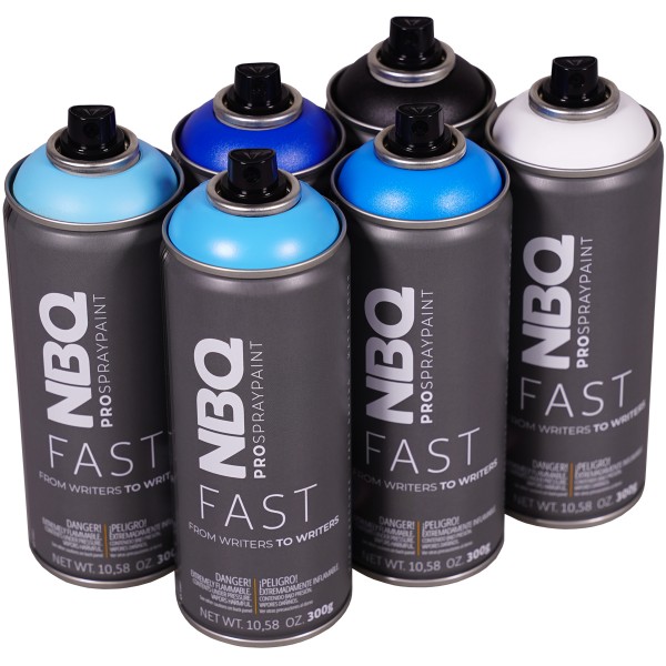 NBQ "New Fast" Sixpack Blue (6x400ml)