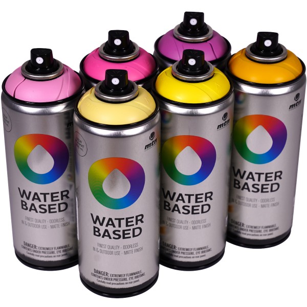 MTN Water Based "Sixpack Bazar Tones" (6x400ml)