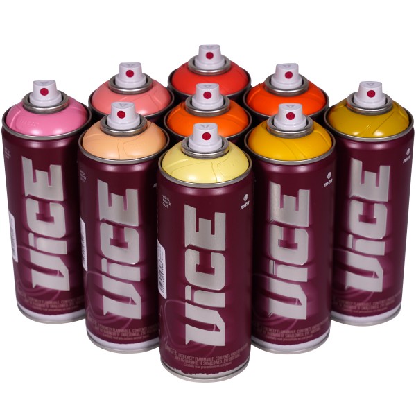 MTN "Vice" 9er Paint Box Burning Wheel Tones (9x400ml)