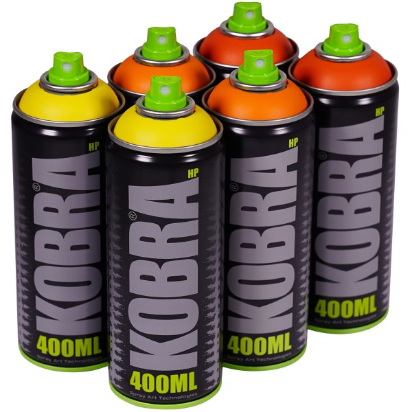 Kobra "New HP Sixpack Summer Tones" (6x400ml)