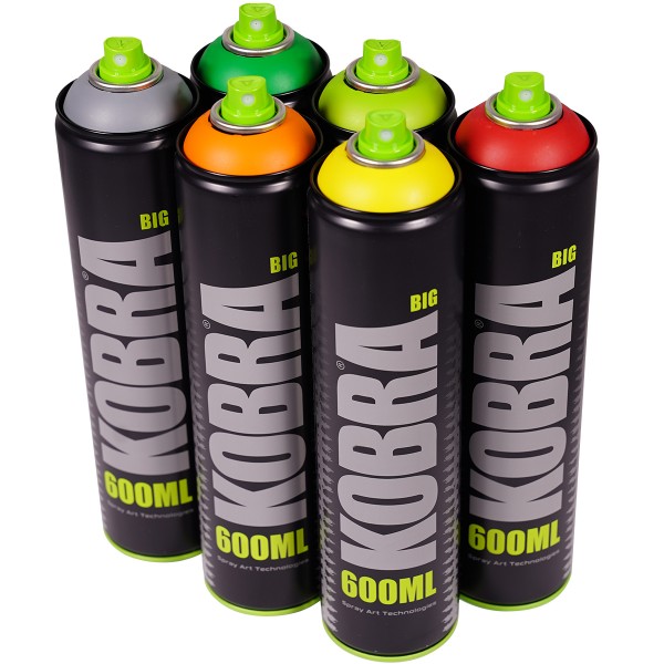 Kobra Big "Sixpack Flashy Tones" (6x600ml)