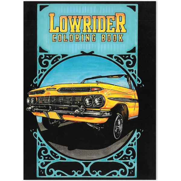 Ausmalbuch "Lowrider Coloring"