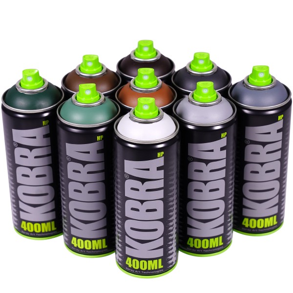 Kobra "New HP 9er Set - Offroad Tones" (9x400ml)