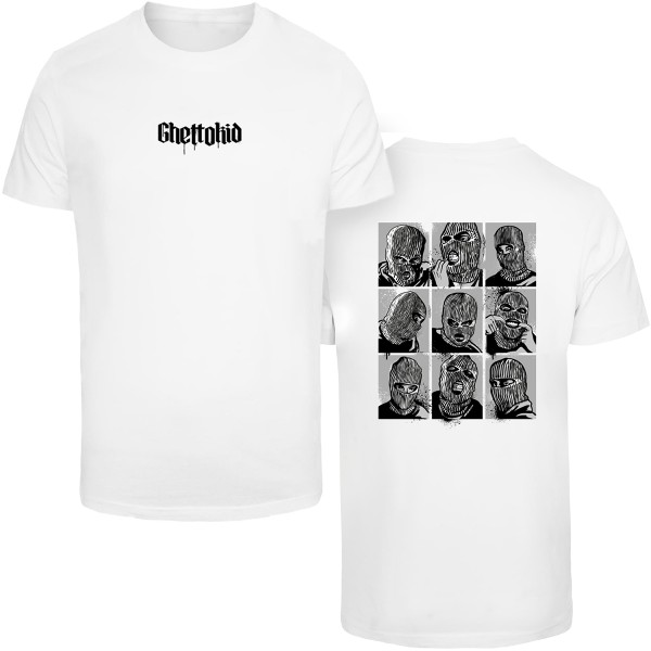 Mister Tee T-Shirt "Ghettokid" White