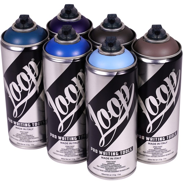 Loop "Multi Color Sixpack - Filthy Lake Tones" (6x400ml)