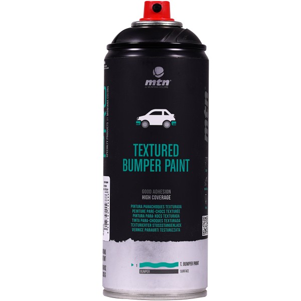 MTN Pro "Textured Bumper Paint" Stoßstangenlack Black (400ml)