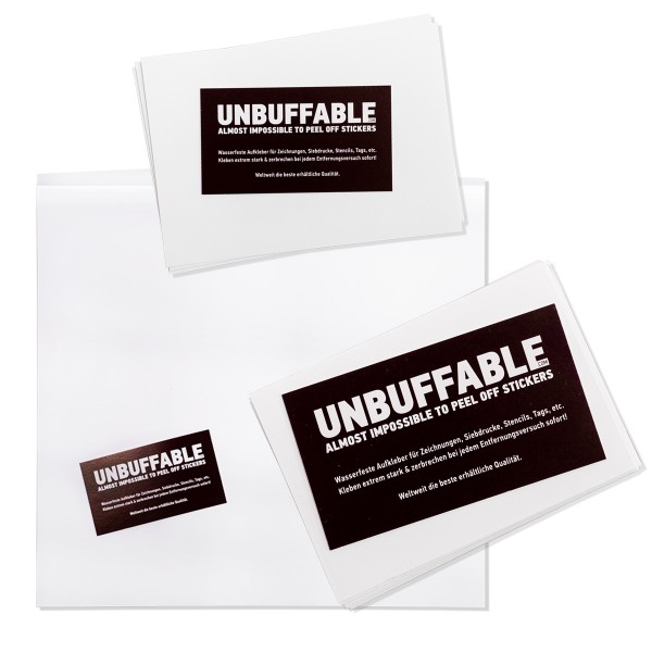 Stickerpack "Unbuffable Sticker - Complete Set" (19 Stk.)