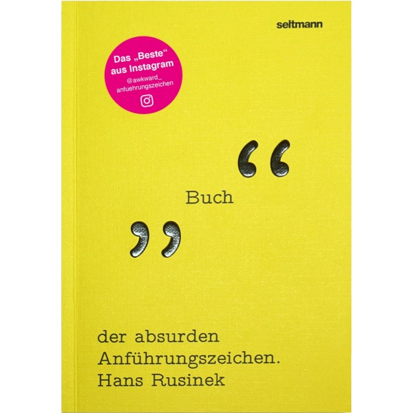 Buch "Das Buch der absurden Anführungszeichen" (Softcover)