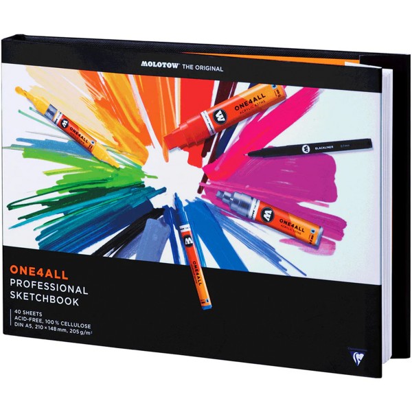 Molotow "One4All Professional Sketchbook Landscape" A5 Querformat