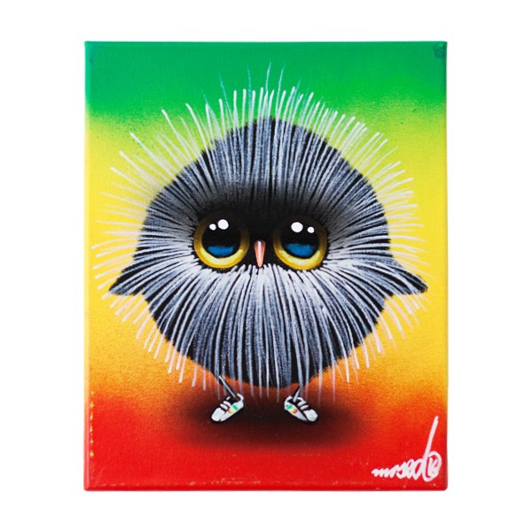 "Mr. Sed - Jamaica Wuffel Puffel (Original)" 24x30cm