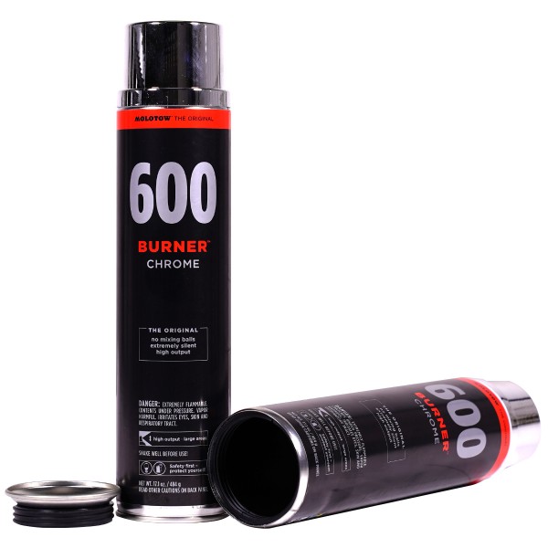 Plastic Fantastic "Dosensafe Molotow Burner Chrome" - Geheimversteck