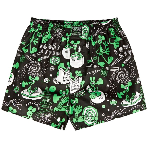Lousy Livin Boxershorts "Outer Space" Black