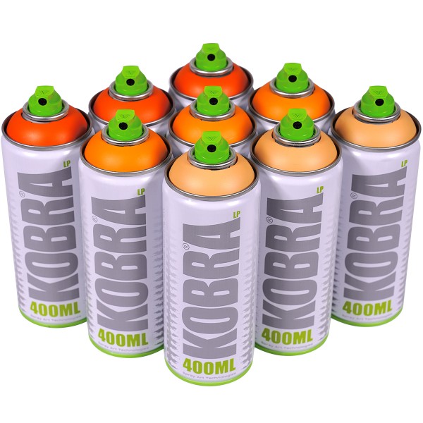 Kobra "New LP 9er Set Apricot Tones" (9x400ml)