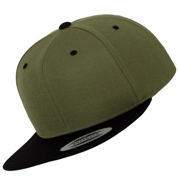 Flexfit "Classic 2-Tone Snapback" Olive-Black