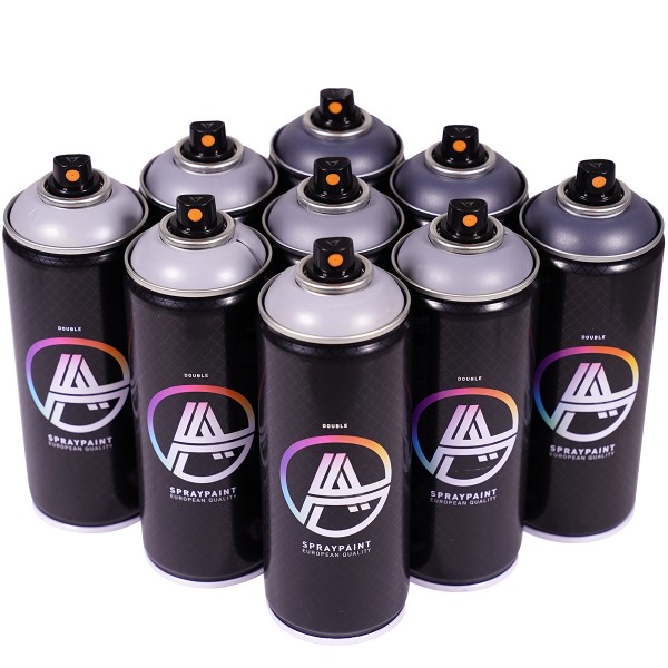 Double A "Grey Tones 9er Set" (9x400ml)