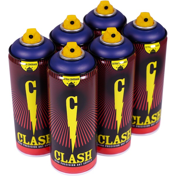 Clash "Paint One Color Sixpack Ultramarine 54-6" (6x400ml)