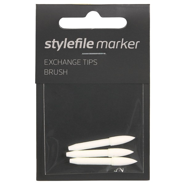 Ersatzfilze "Stylefile Marker Brush Tip" - 3 Stk.