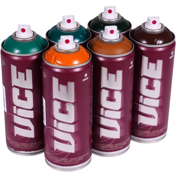 MTN "Vice" Sixpack Timber Tones (6x400ml)