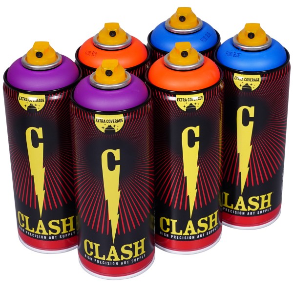 Clash "Fluor Sixpack #6" (6x400ml)