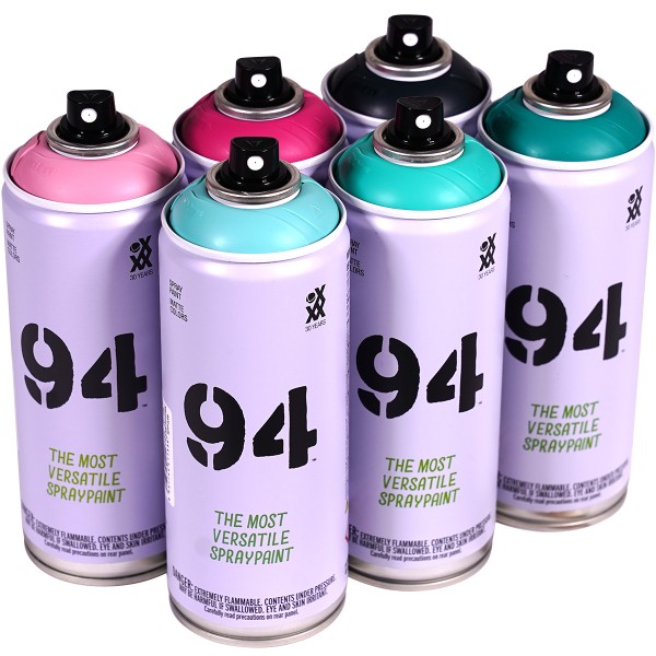 MTN 94 "Multi Color Sixpack - Deep Coral Tones" (6x400ml)
