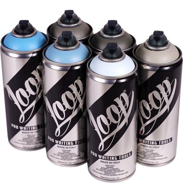 Loop "Multi Color Sixpack - Arctic Rock Tones" (6x400ml)