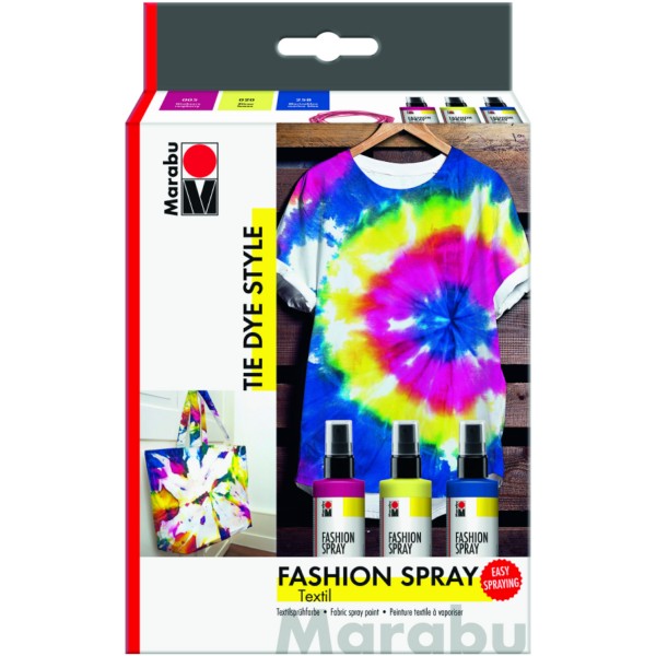 Marabu "Fashion Spray Textil" Tye Die Style