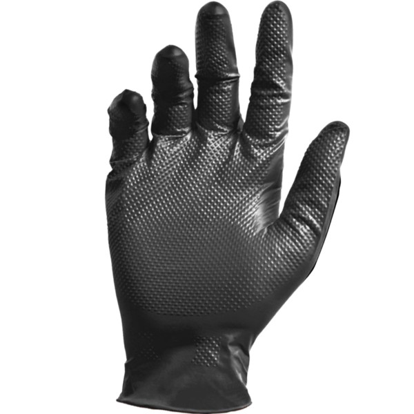 Handschuhe "Nitrile MaxGrip Black Gloves" (50er Pack)