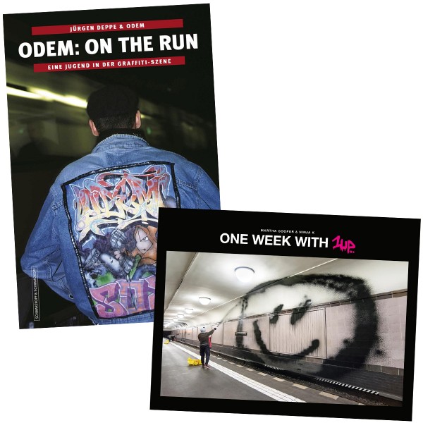 Buch 2er Bundle "ODEM - On the Run" + Buch "One week with 1UP" Collectors Edition