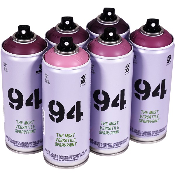 MTN 94 "Multi Color Sixpack - Dirt Cake Tones" (6x400ml)