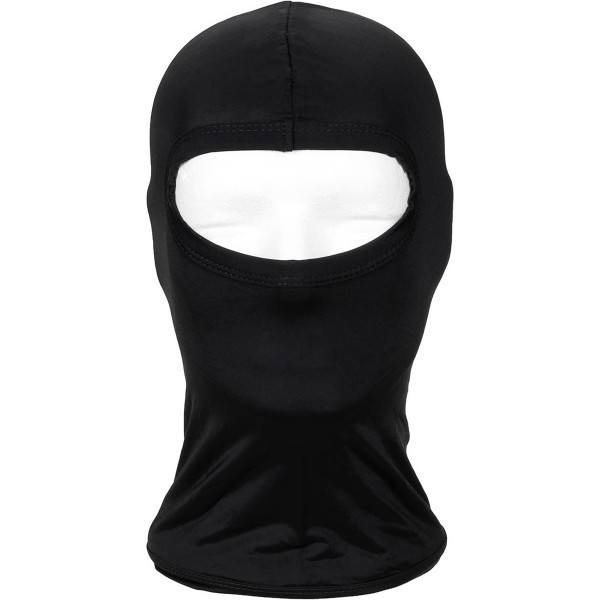 Maske "Balaclava - 1 Loch (dünn)" Elasthan - Black